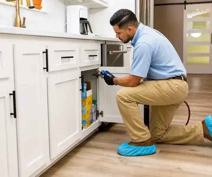 Pest Inspection in a Manteca, CA home